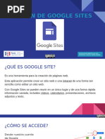 Creación de Google Sites