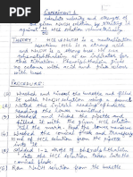 Prac. (Titrations) PDF Class 11