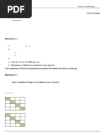 Exercice 1matrice