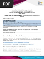 Guia Phase 1 - Recognizing The Pedagogical Practice