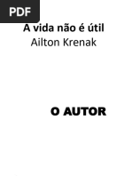 A Vida Não É Útil - Ailton Krenak (Estudo Literário)