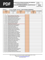 Listados Pruebas Estdiantes Secundaria