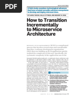 (L4) How To Transition Incrementally To Microservice Architecture - Bozan Et Al