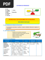 d5 A1 Sesion Mat. Problemas Con Equilibrio en La Balanza