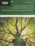 Counseling Profession: "Orientation To Ls