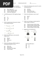 Trial Run Paper 1 2019