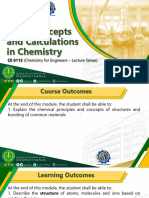 CE 0115 - 02 - Basic Concepts and Calculations in Chemistry