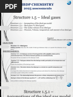 1.5 - Ideal Gases