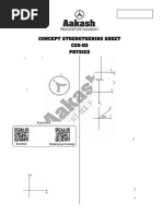 Concept Strengthening Sheet (CSS-03) Based On AIATS-03 (CF+OYM) - Physics-1