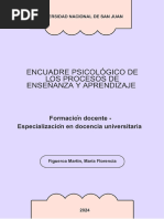 Encuadre Psicologico Universitario