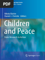 Balvin, N., & Christie, D. J. (2020) - Children and Peace - From Research To Action