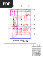 Ground Floor Plan SC. 1:00: Maid's Room Kitchen Store