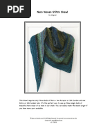 Noro Woven Stitch Shawl - v3