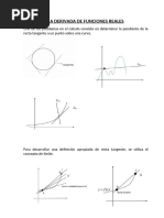 La Derivada de Funciones Reales