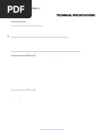 Esp Specifications For Procurement CS-0311815-1