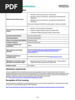 Biochemistry BSC Honours 2025 26