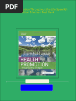 PDF Health Promotion Throughout The Life Span 9th Edition Edelman Test Bank Download