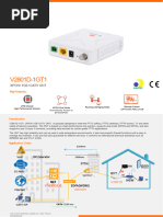 XPON ONT V2801D 1GT1 Datasheet V2.1 EN