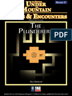 The Dungeon Under The Mountain Rooms & Encounters - The Plunderers