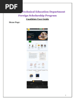 Higher & Technical Education Department Foreign Scholarship Program