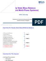 CN2103 4. Mass Balance (Single & Multi-Phase Systems)