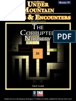 The Dungeon Under The Mountain Rooms & Encounters - The Corrupted Nursery