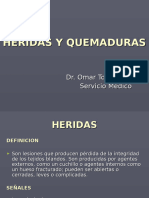 Heridas y Quemaduras