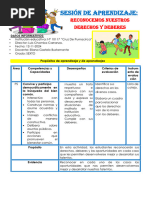 14-11 P.S Sesión Día 5 PS Reconocemos Nuestros Derechos y Deberes