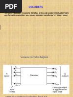 BCD To 7 Segment Deocder Notes