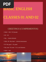 English 01 - Basic