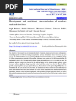 Development and Nutritional Characterization of Nutrients Enriched Food Bars