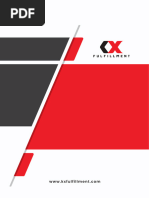 Company Profile Design KX FULFILLMENT