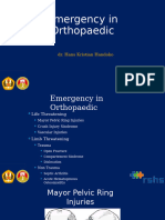 Emergency in Orthopaedics