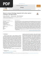 Waste-To-Energy Technology Integrated With Carbon Capture e Challenges and Opportunities