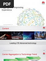 Huawei LTE TDD CA Solution Overview