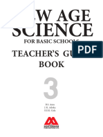 New Age Science For Basic School Teachers Guide Book 3