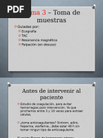 3 Técnicas de Radiología Especial 2024 Powerpoint Tema 3 Toma de Muestras