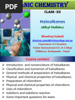 Haloalkanes Class 12 Complete Notes.