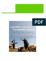 (FREE PDF Sample) Capable Women, Incapable States: Negotiating Violence and Rights in India Poulami Roychowdhury Ebooks