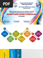 Maturity Based Graded Accreditation and Binary Accreditation