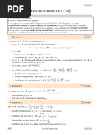 Devoir Surveillé 1 (3H) : Exercice 1