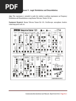 Communication Systems Lab - Exp 5