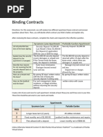 Binding Contracts Template