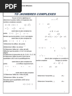 Exercices Nombres Complexes 1 2bac Biof Sciences Mathematiques 1