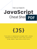 Javascript Cheat Sheet PDF