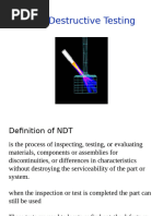 Non Destructive Testing