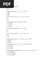 Soal Tulis MP Xi Exc Sem4 2023