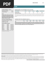 Fact Sheet Ultra Short Bond Fund