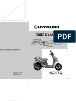 Hyosung Rally Service Manual