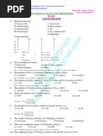 Solutions & Colligative Properties IIT